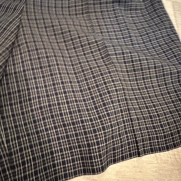 LIZ CLAIBORNE WOMENS SIZE 16 PRE A PORTER SHORTS BLACK PLAID NEW - Picture 3 of 9